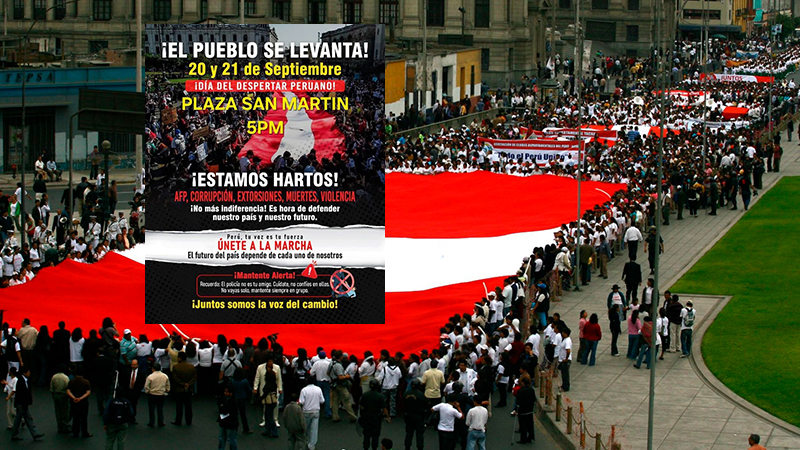  marcha 20 Setiembre